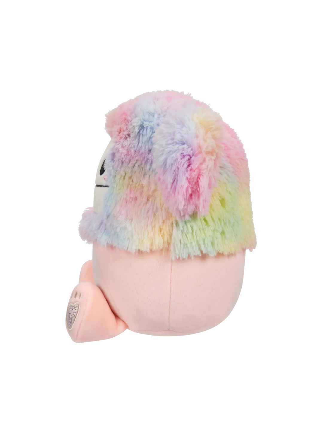Squishmallows Diane the Peach Bigfoot met regenbooghaar, 20 cm - Image 3