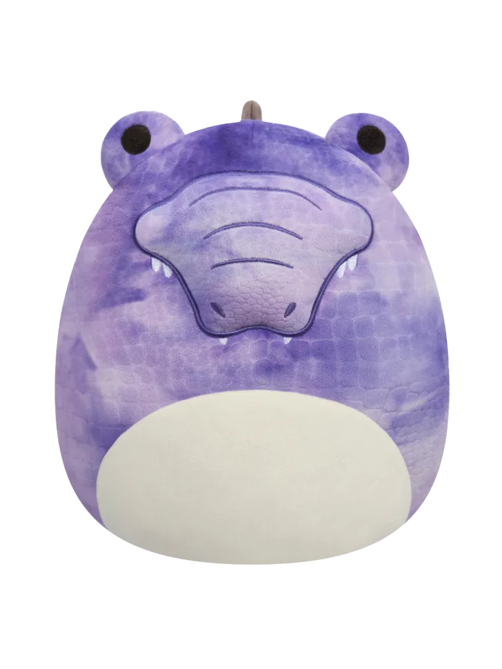 Squishmallows Duif de paarse Krokodil, 30 cm