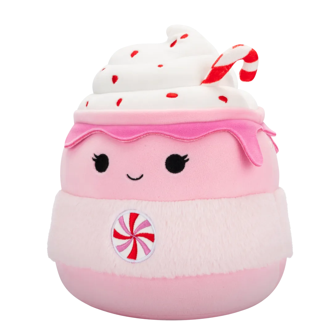 Squishmallows Ethel de roze suikerspin warme chocolade, 20 cm - Image 2