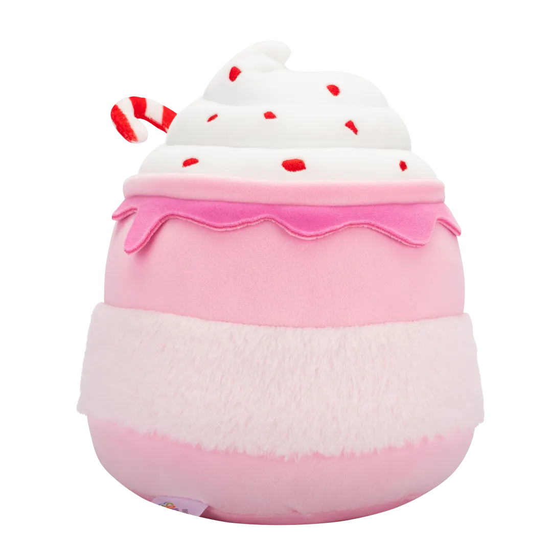 Squishmallows Ethel de roze suikerspin warme chocolade, 20 cm - Image 4