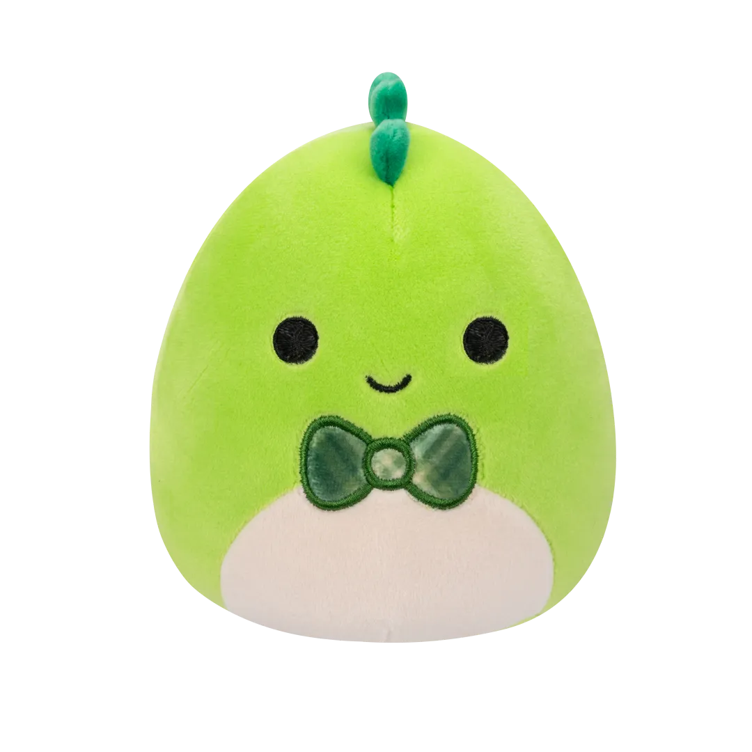 Squishmallows 2-in-1 Danny de groene dino/Doop de blauwgele ara, 13 cm - Image 2