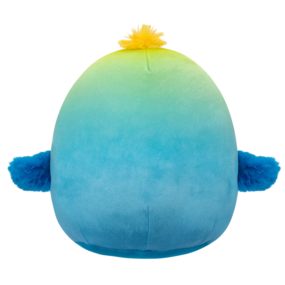 Squishmallows 2-in-1 Danny de groene dino/Doop de blauwgele ara, 13 cm - Image 7