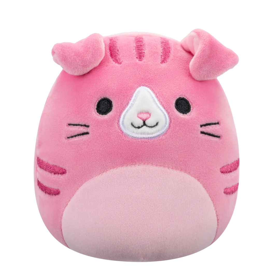 Squishmallows 2-in-1 Geraldine de Schotse Kat/Brock de bulldog, 13 cm - Image 5