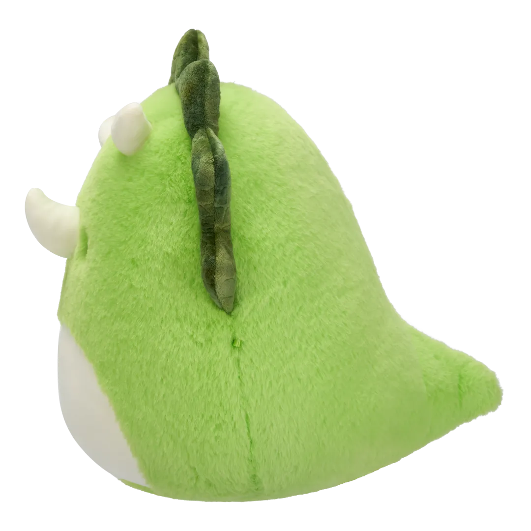 Squishmallows Fuzzamallows Tristan de groene triceratops, 30 cm - Image 3