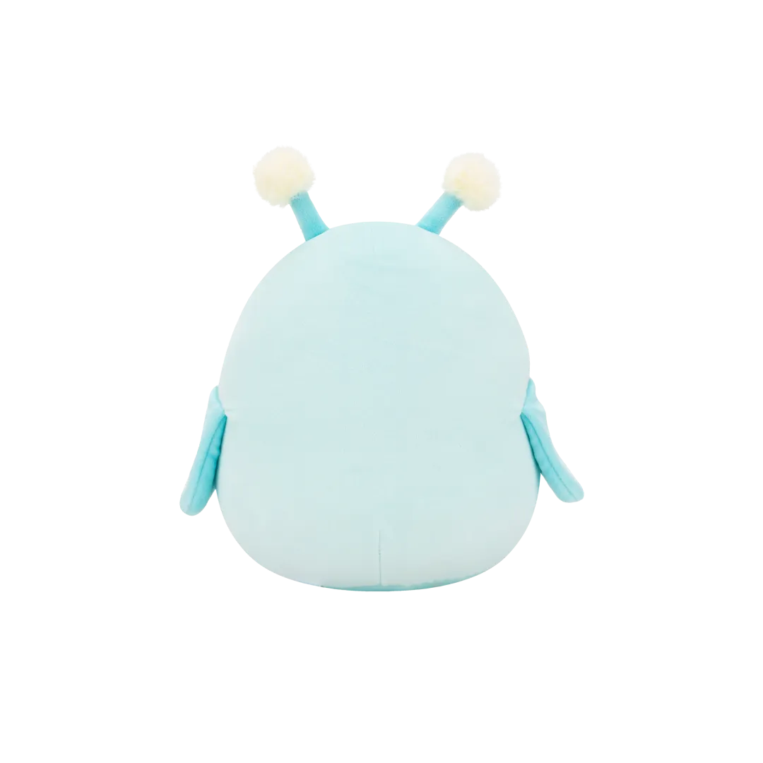Squishmallows Giles de knipogende blauwe sprinkhaan met bloemen, 20 cm - Image 3