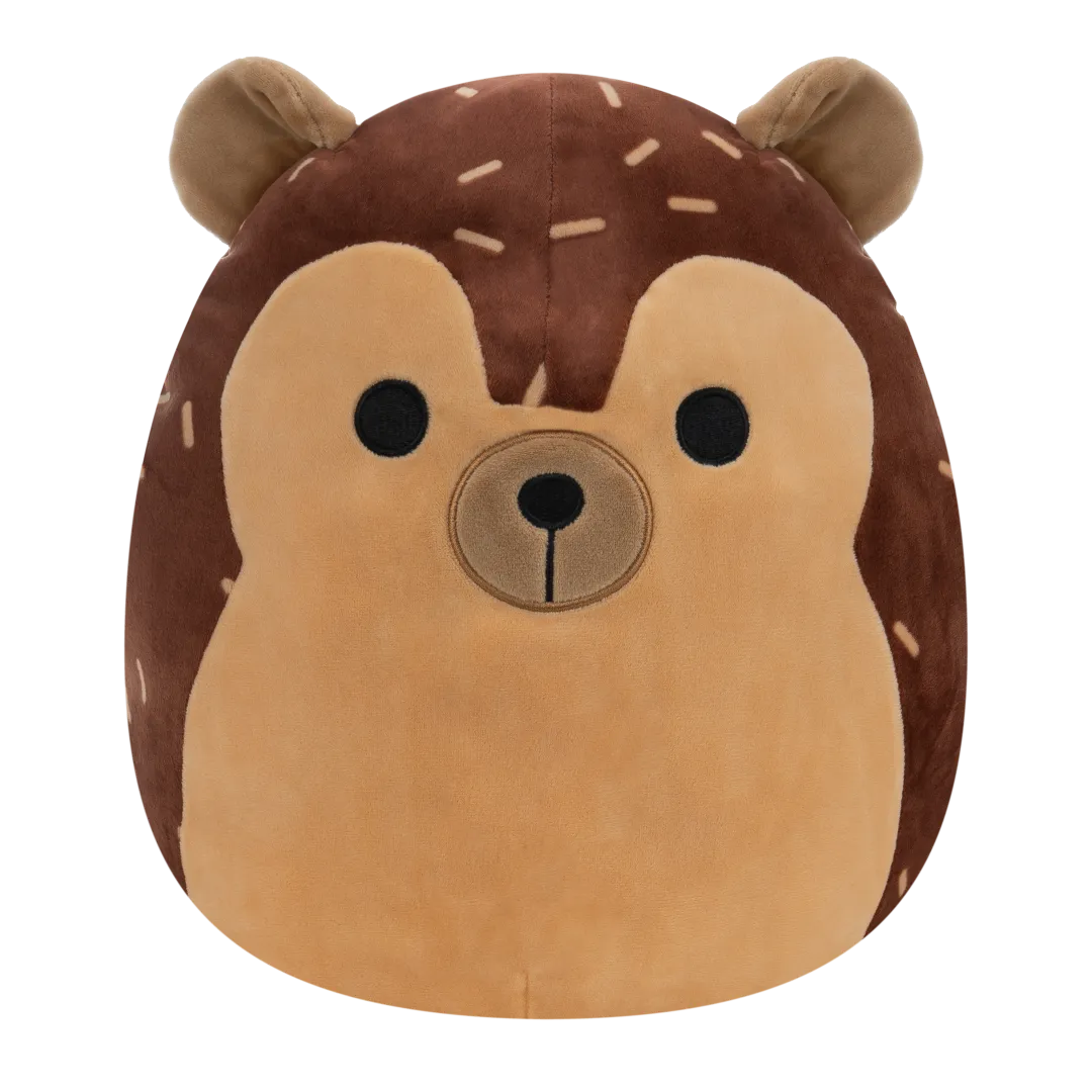 Squishmallows Hans de bruine egel, 20 cm