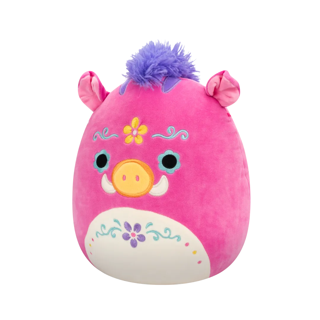 Squishmallows Horacio het roze Day of the Dead zwijn, 20 cm - Image 2