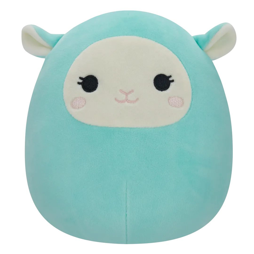 Squishmallows Jacob het aqua blauwe lam, 20 cm