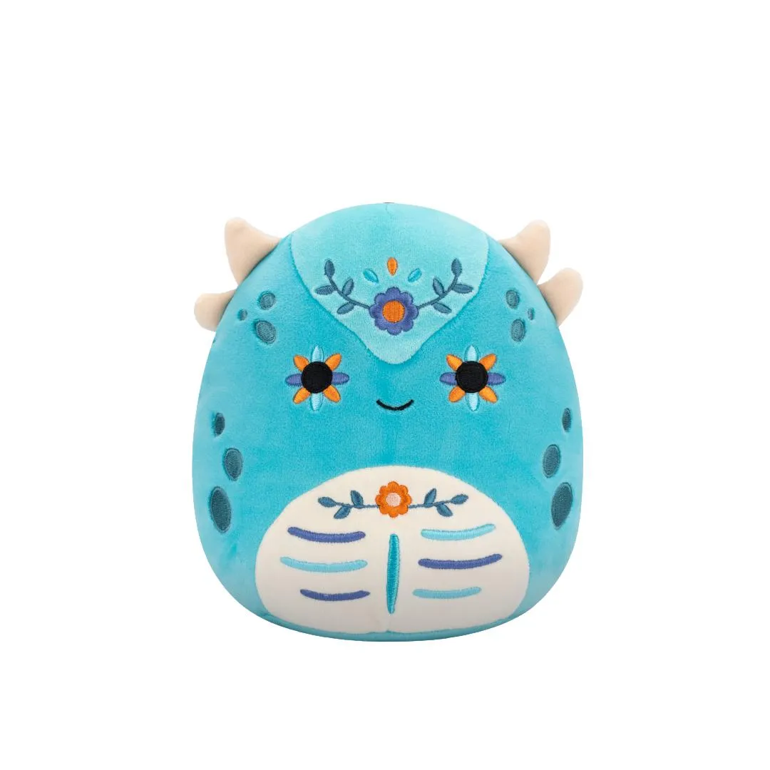Squishmallows Janicza de wintertaling Day of the Dead ankylosaurus, 20 cm