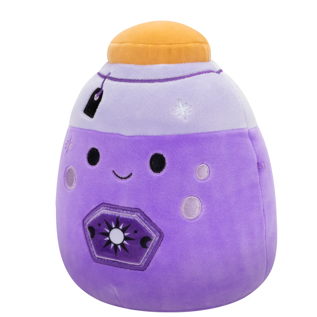 Squishmallows Kensington - Neon Paars Drankje met etiket, 20 cm - Image 2