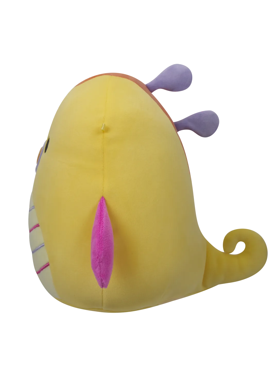Squishmallows Leif de gele zeedraak met gestreepte buik, 20 cm - Image 3