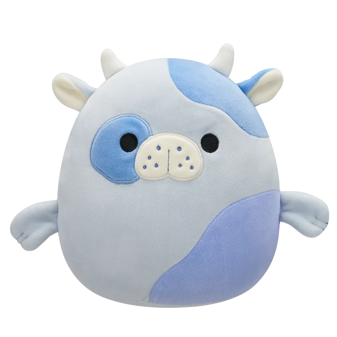 Squishmallows Mahalo de blauwgevlekte zeekoe, 20 cm