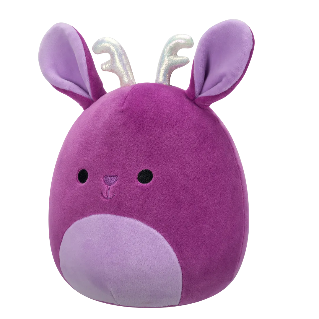 Squishmallows Maria Del Mar de paarse jackalope met fonkelgewei, 20 cm - Image 2