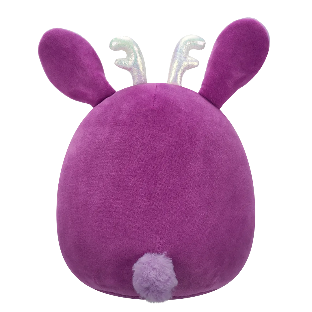 Squishmallows Maria Del Mar de paarse jackalope met fonkelgewei, 20 cm - Image 4