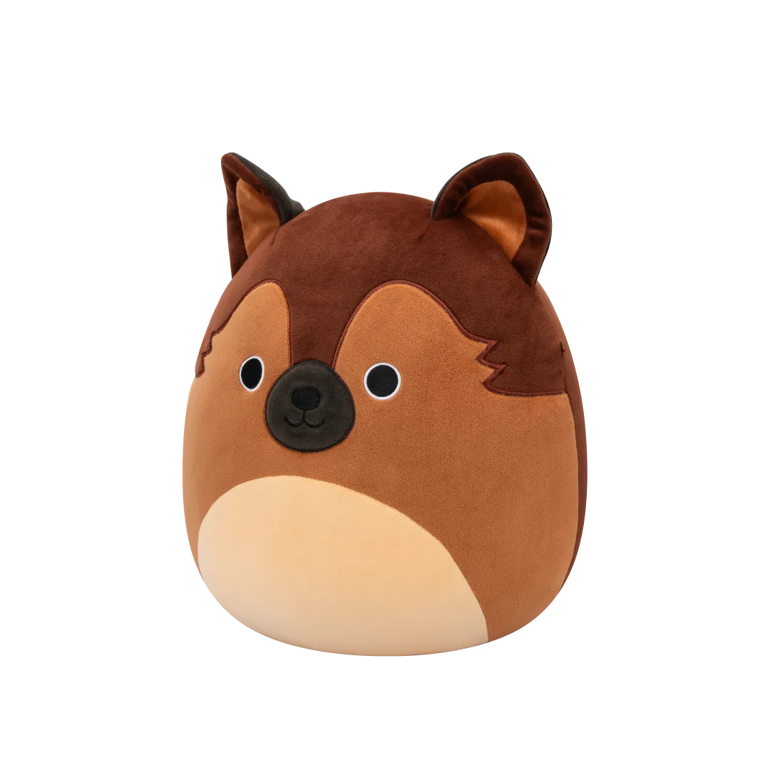 Squishmallows Mario de bruine Duitse herder, 30 cm - Image 2