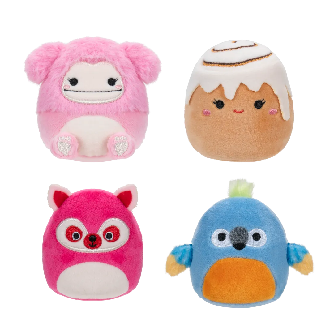 Squishmallows Micromallows 4-pack - Chanel, Brina, Lucia, Tenise - Image 5