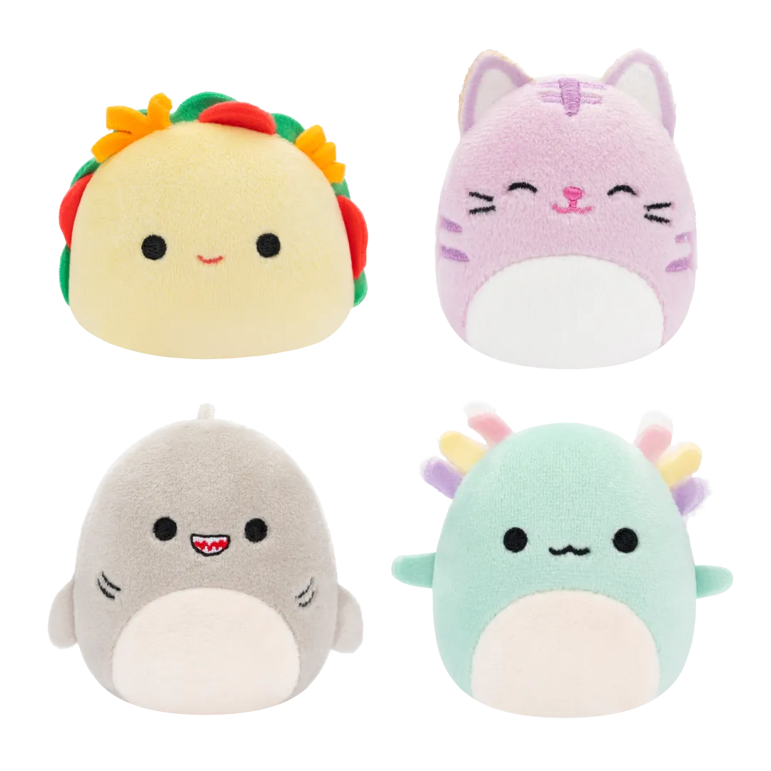 Squishmallows Micromallows 4-pack - Gordon, Tex, Tabitha, Irina - Image 4