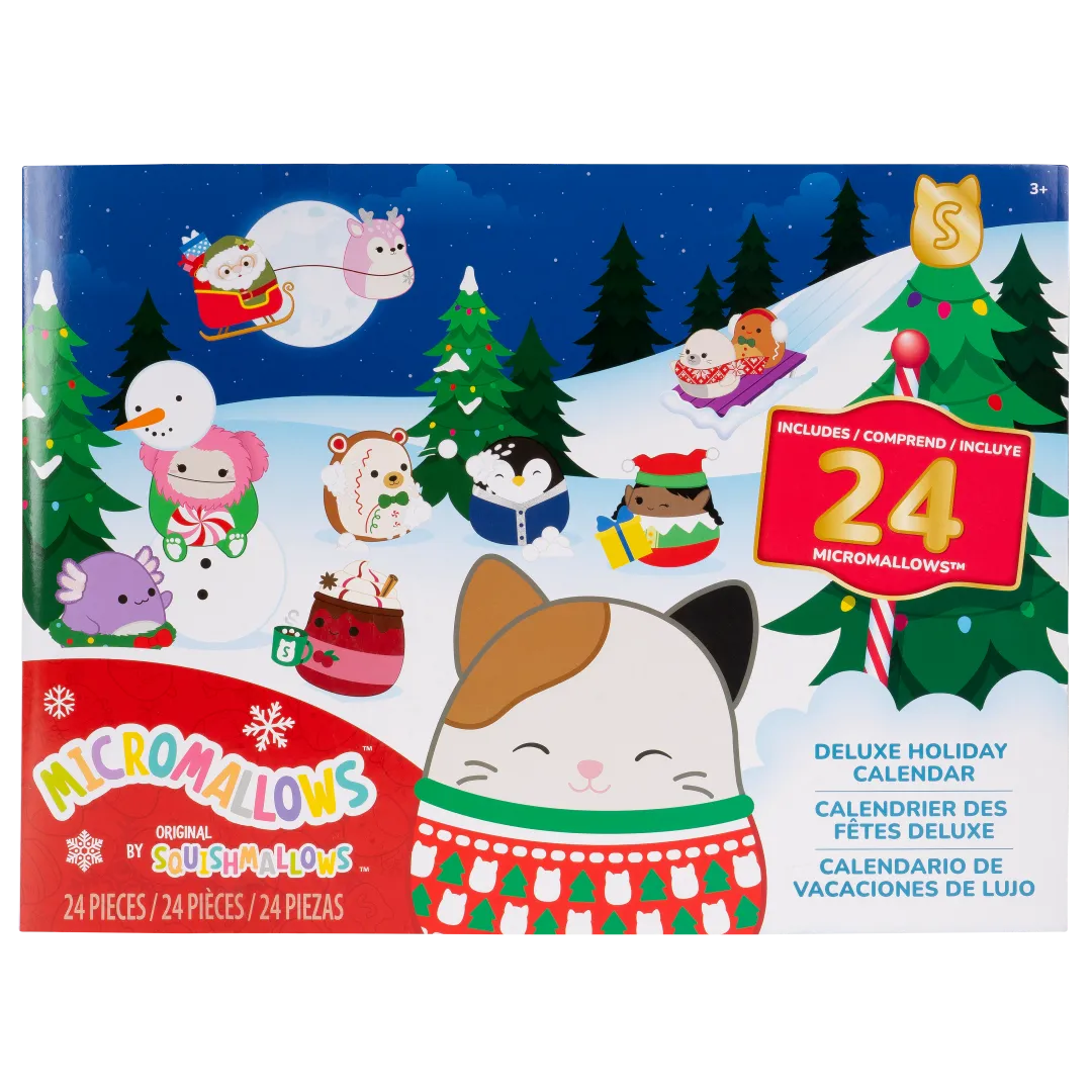 Squishmallows Micromallows adventskalender - 24 stuks