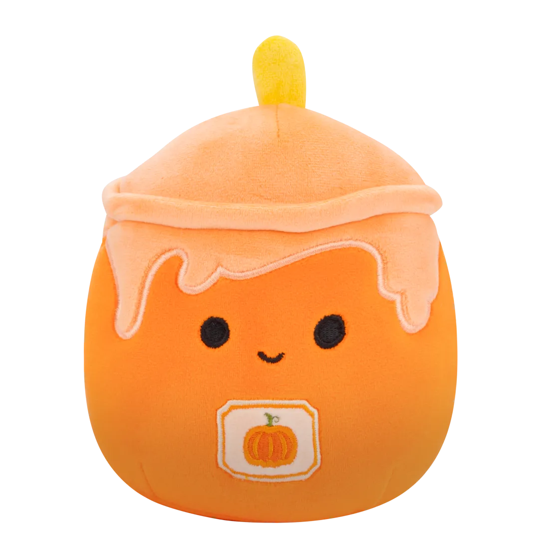 Squishmallows Misha de pompoenkaars, 20 cm