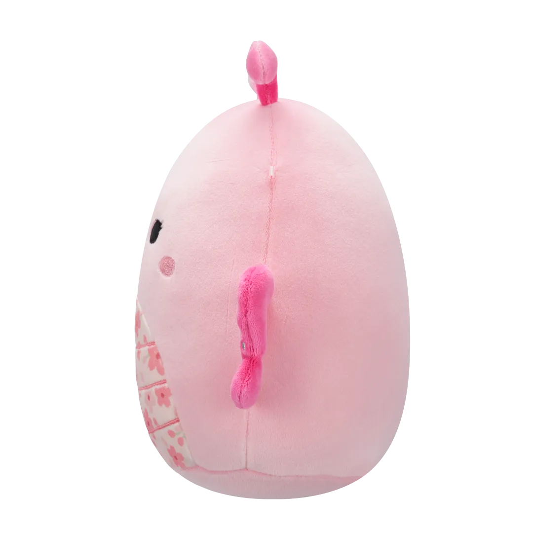 Squishmallows Mogo de roze vlinder met Japanse sierkers bloem buik, 20 cm - Image 2