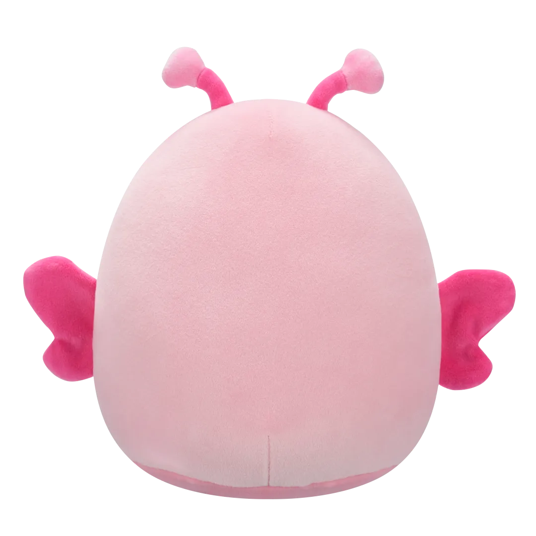Squishmallows Mogo de roze vlinder met Japanse sierkers bloem buik, 20 cm - Image 4