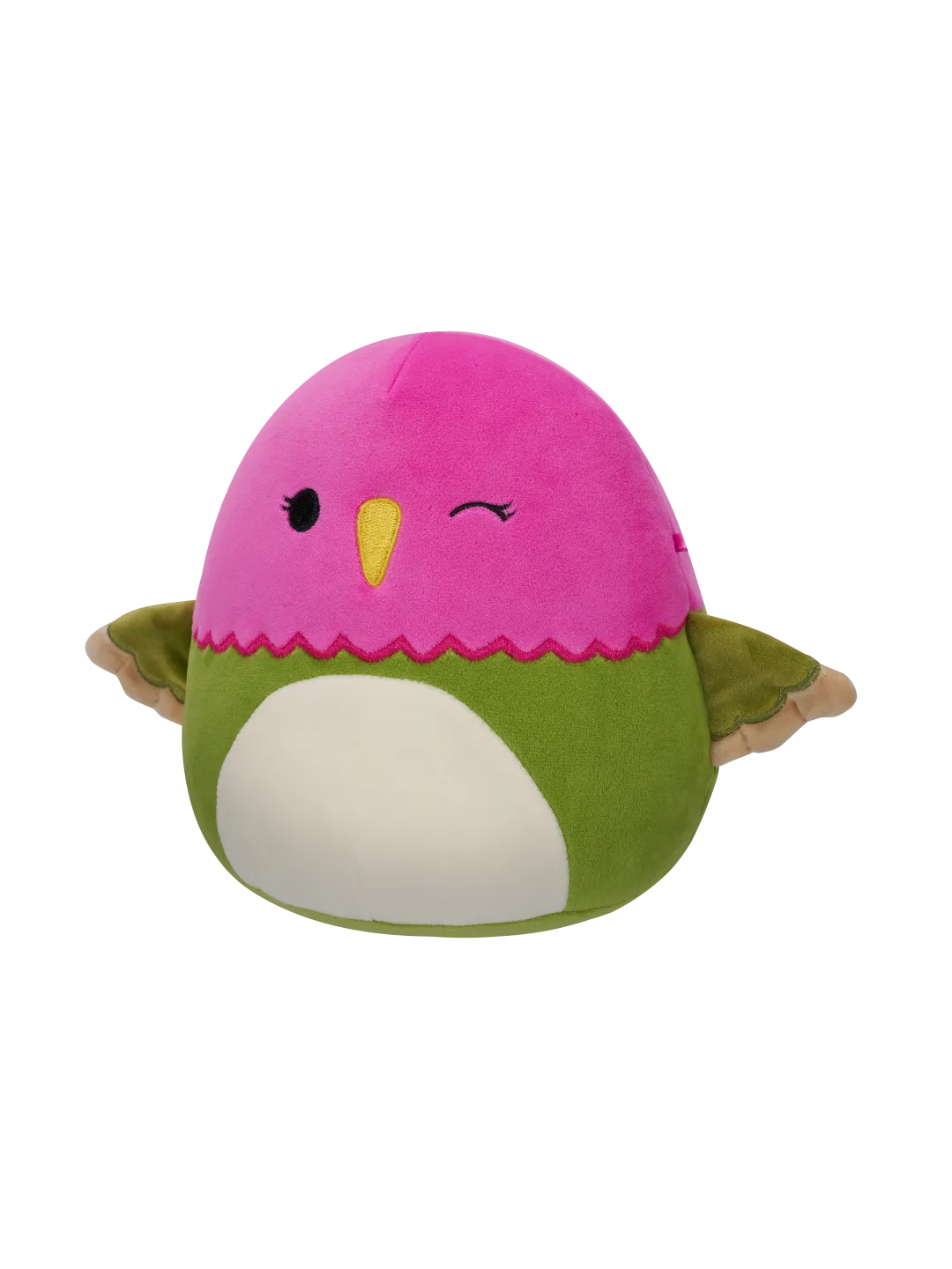 Squishmallows Na'Ima de roze en groene kolibrie, 20 cm - Image 2
