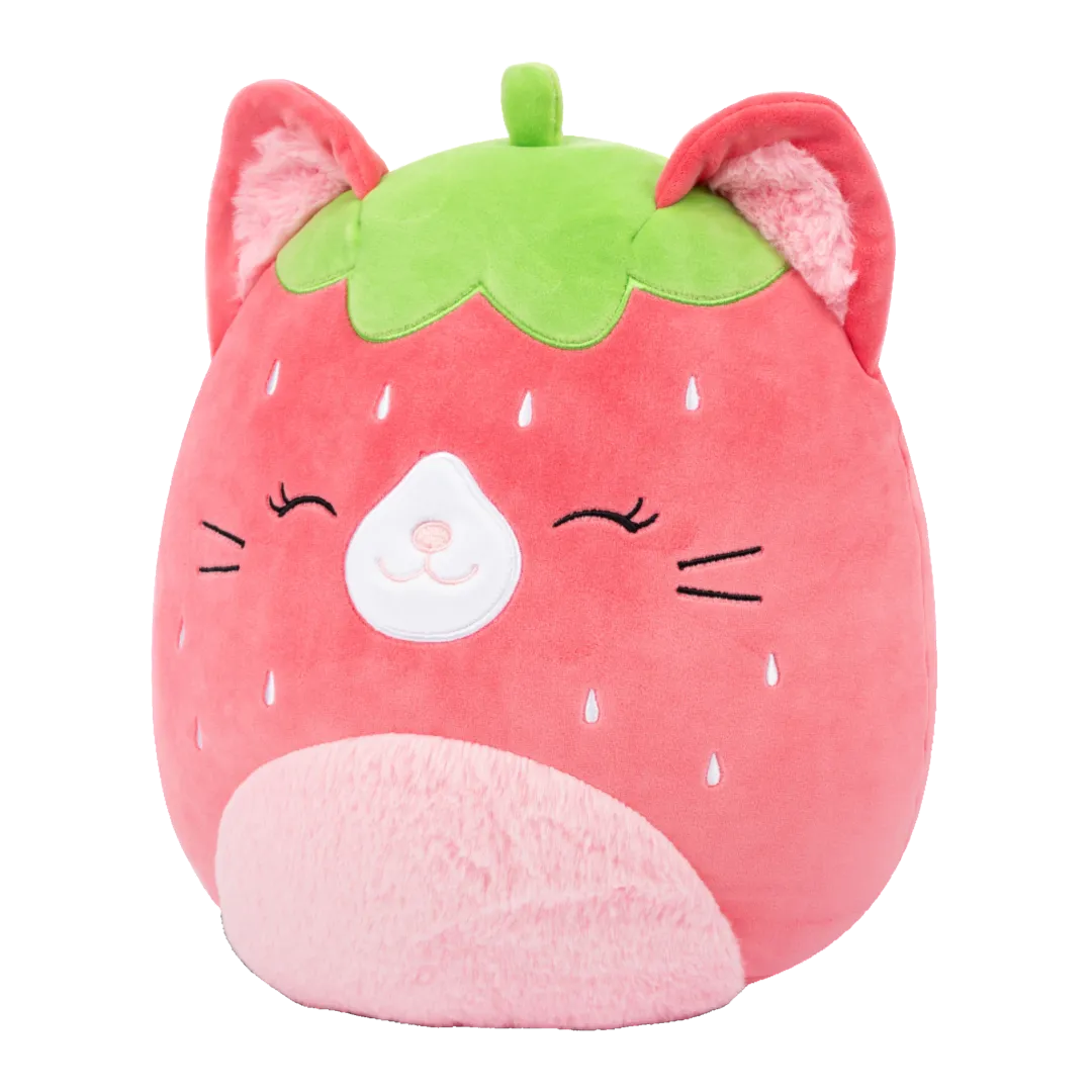Squishmallows Olma de aardbeienkat, 13 cm - Image 4