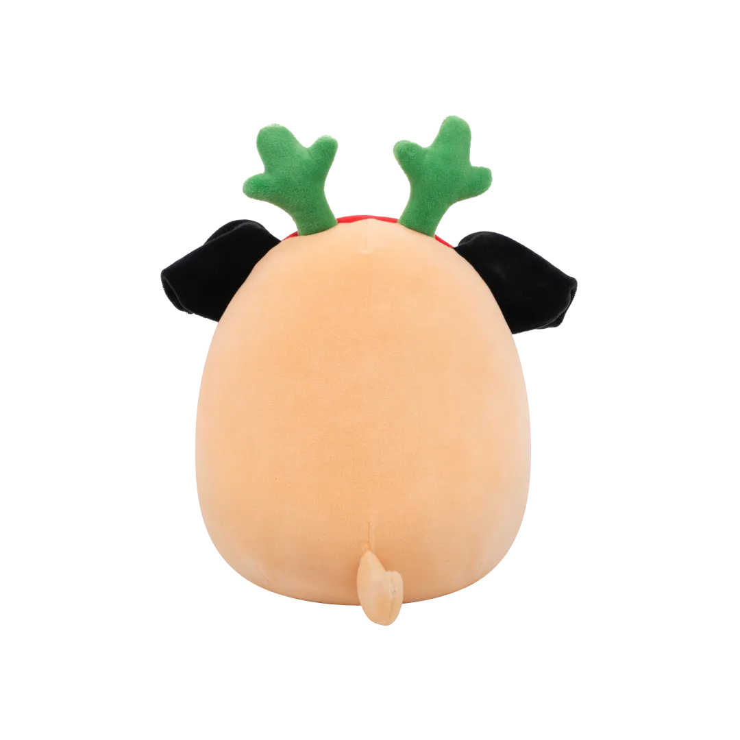Squishmallows Prince de bruine mopshond met witte buik, 20 cm - Image 4