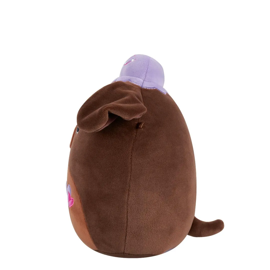 Squishmallows Rico de brownie chocolade lab met paars ijs, 20 cm - Image 3