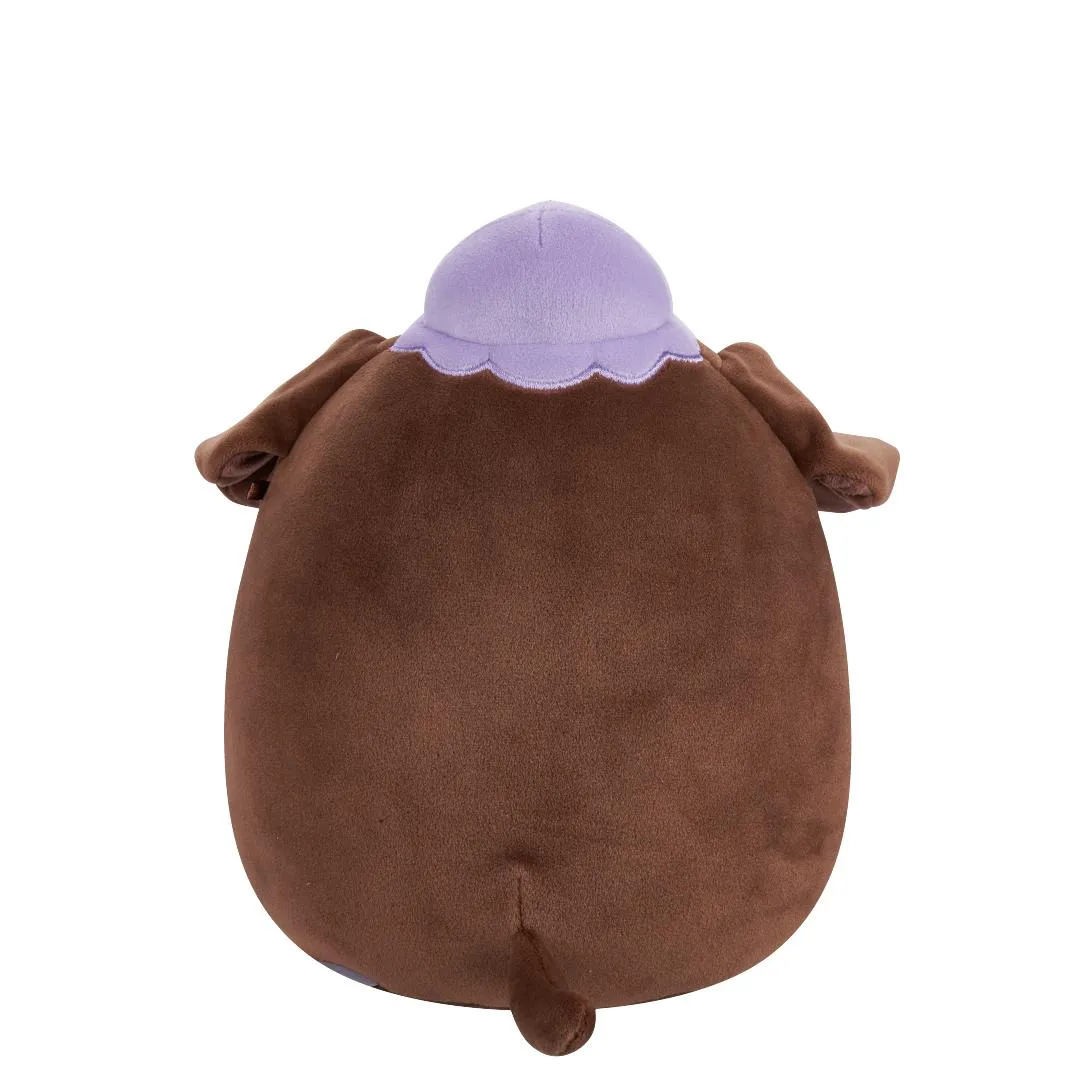 Squishmallows Rico de brownie chocolade lab met paars ijs, 20 cm - Image 4