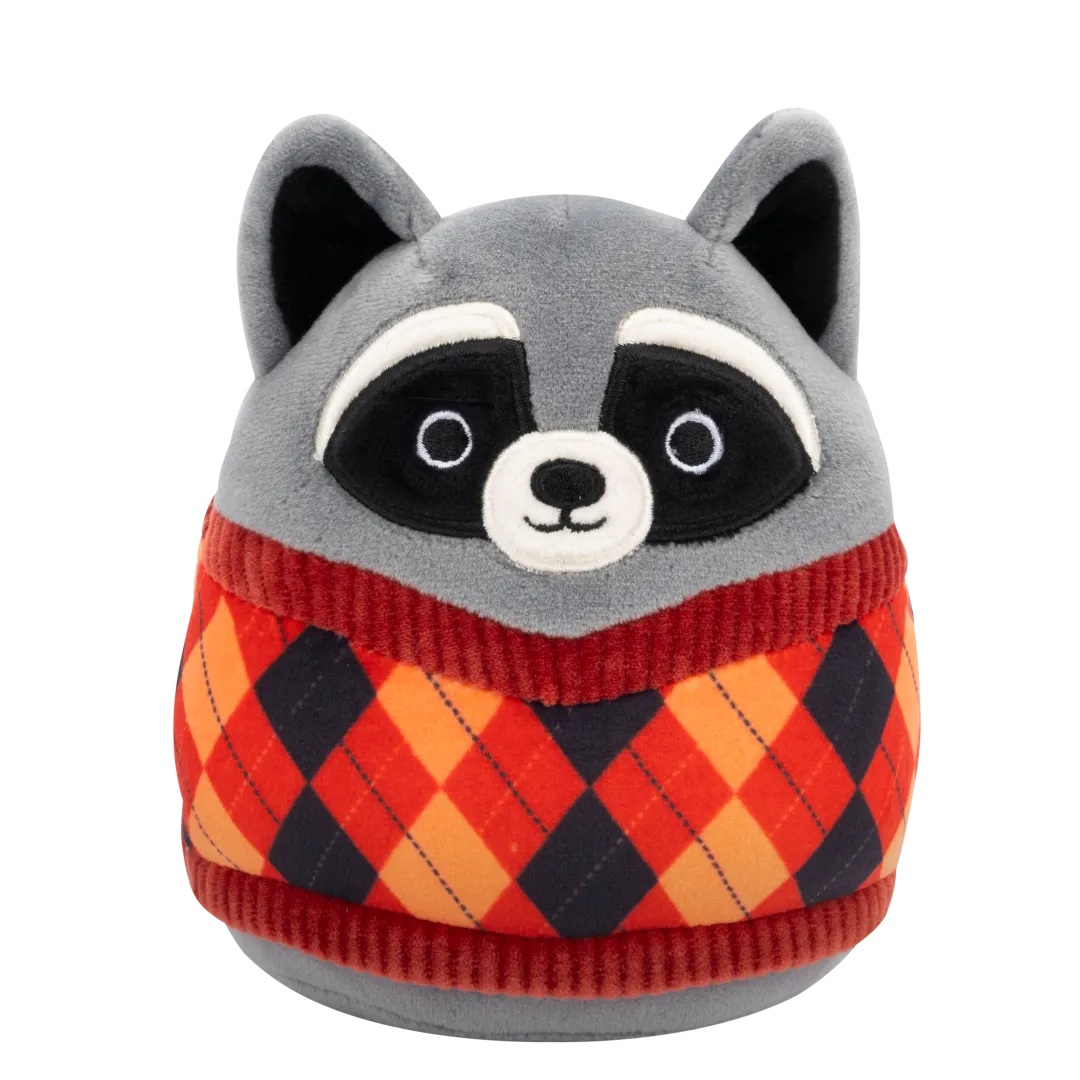 Squishmallows Rocky de wasbeer, 20 cm