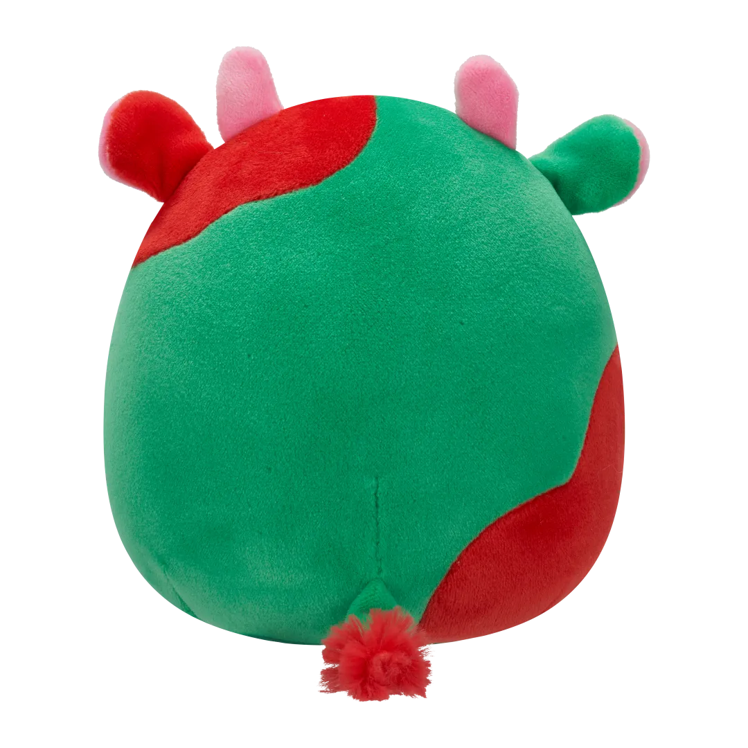 Squishmallows Ruben de groene koe met swirl buik, 20 cm - Image 3