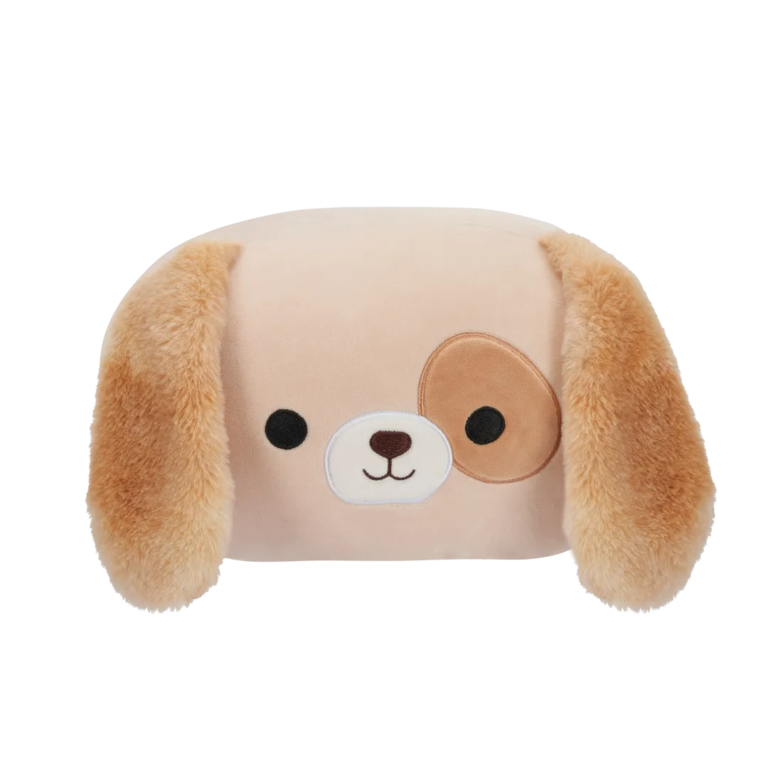 Squishmallows Stackables harris de bruine hond met gevlekt oog, 30 cm