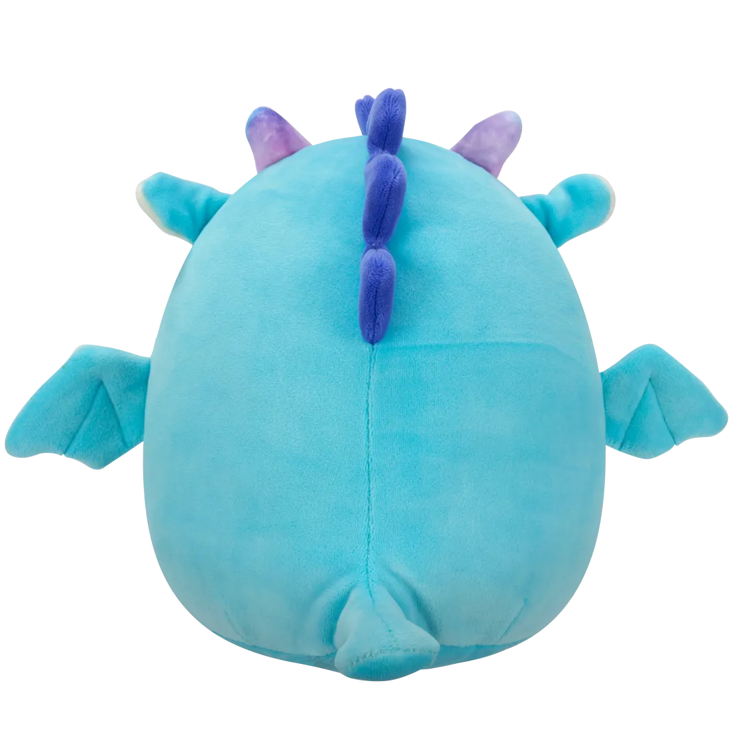 Squishmallows Tatiana de donkerblauwe draak met gesloten ogen, 20 cm - Image 4