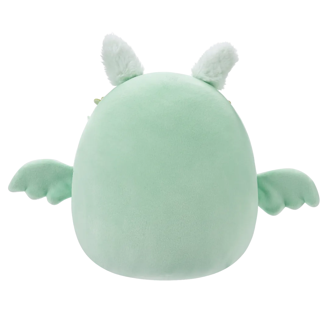 Squishmallows Tove de mintgroene mottenman met bloemenkroon en donzige buik, 20 cm - Image 3