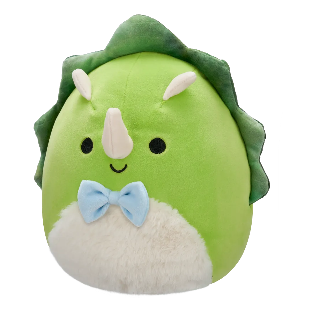 Squishmallows Tristan de groene triceratops met pluizige buik, 20 cm - Image 2