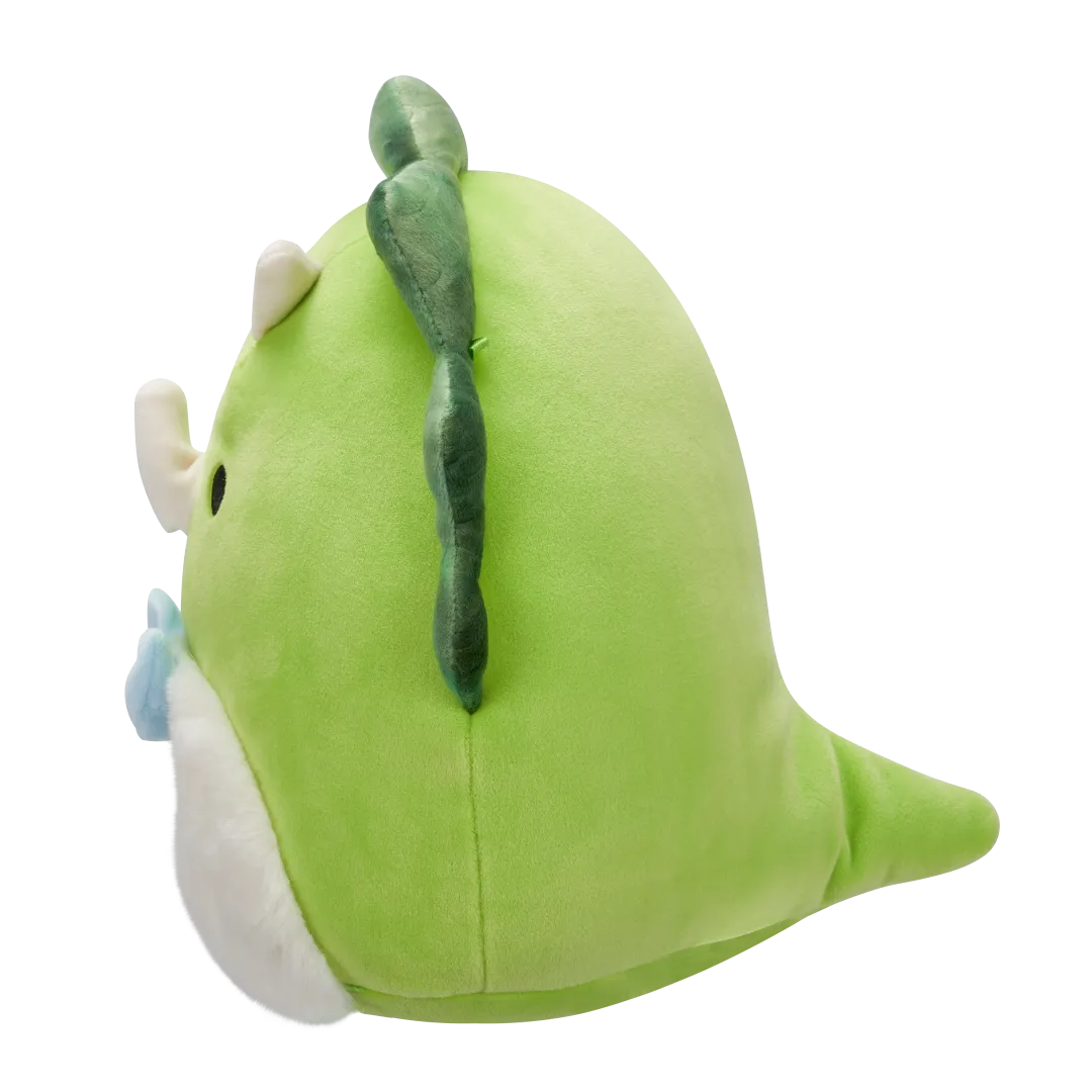 Squishmallows Tristan de groene triceratops met pluizige buik, 20 cm - Image 4