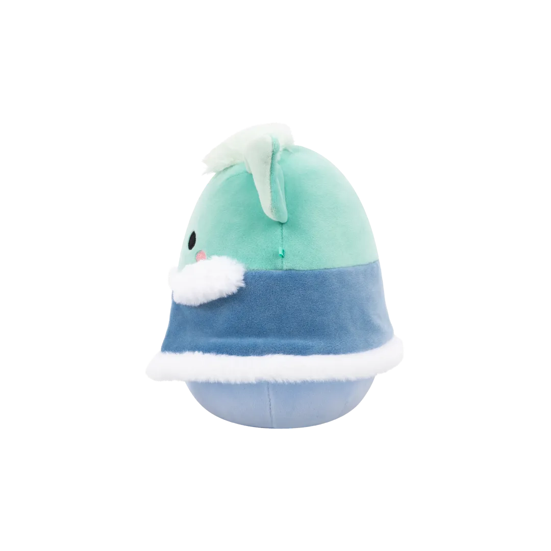Squishmallows Troye de bleek blauwgroene goblin met winter outfit, 20 cm - Image 2