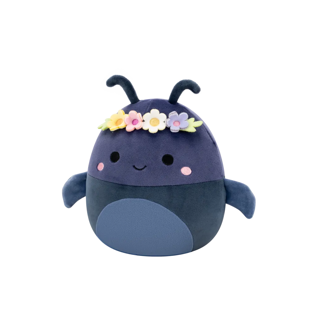 Squishmallows Tyrone de marine mestkever met bloemenkroon, 20 cm - Image 2