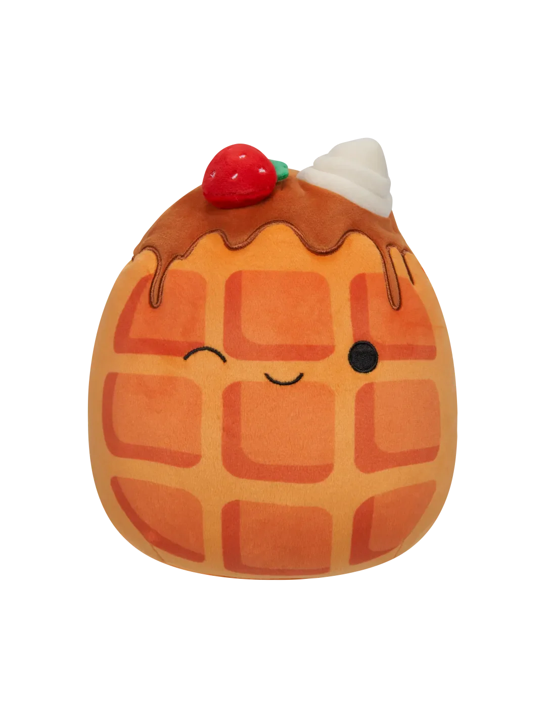 Squishmallows Weaver de wafel met aardbei en room, 20 cm