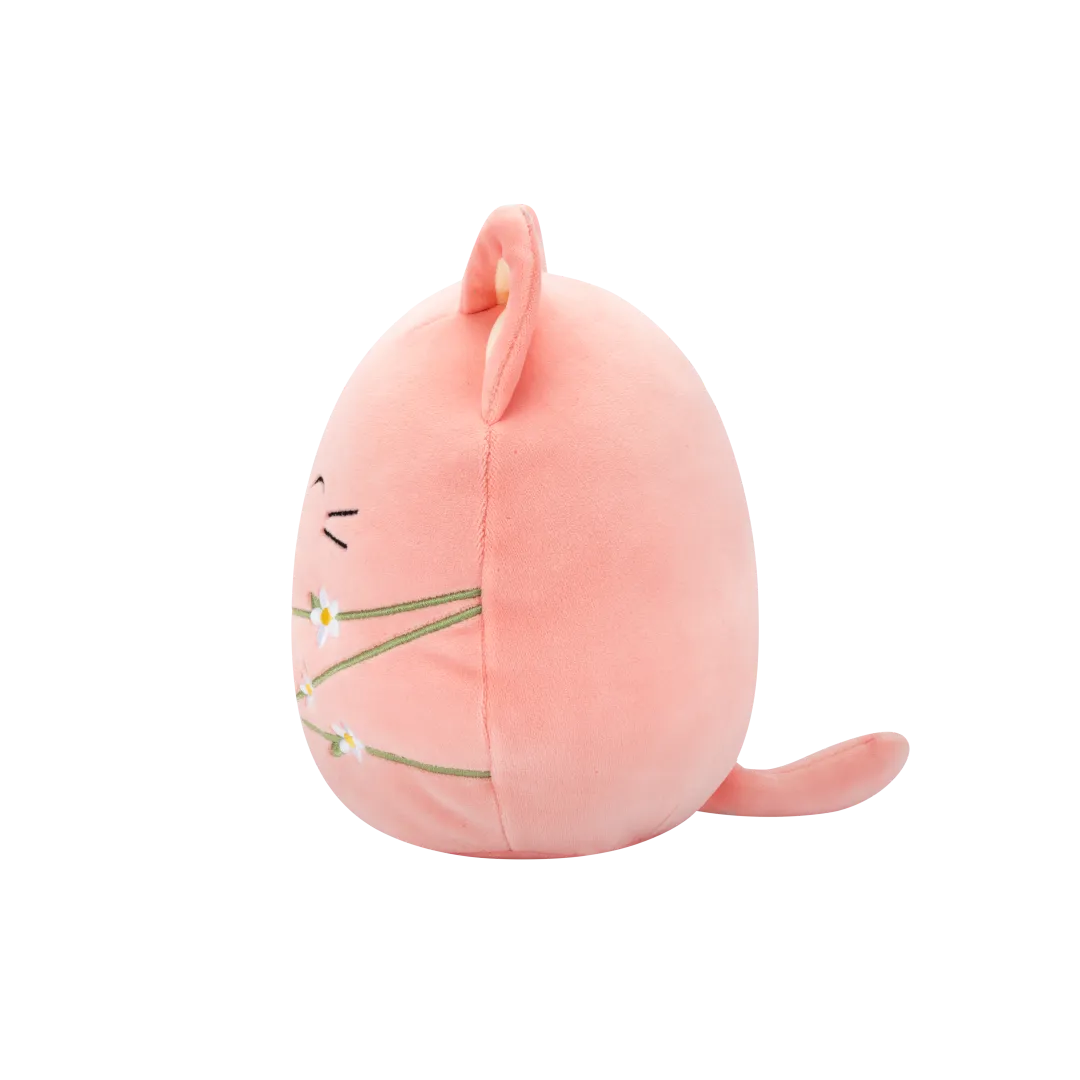 Squishmallows Wilka de perzikkat omwikkeld met bloemstelen, 20 cm - Image 4