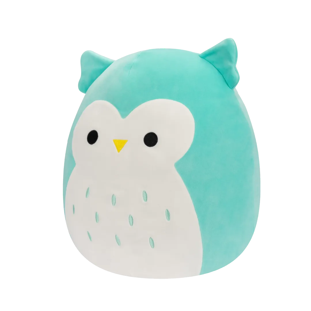 Squishmallows Winston de blauwgroene uil, 20 cm - Image 2