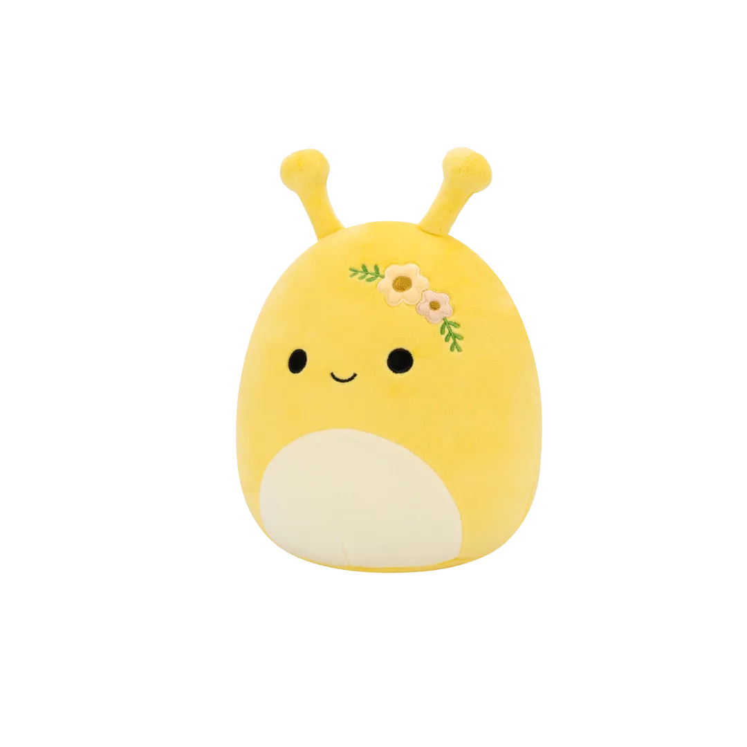 Squishmallows Zarina de gele bananenslak met bloemen, 20 cm - Image 4