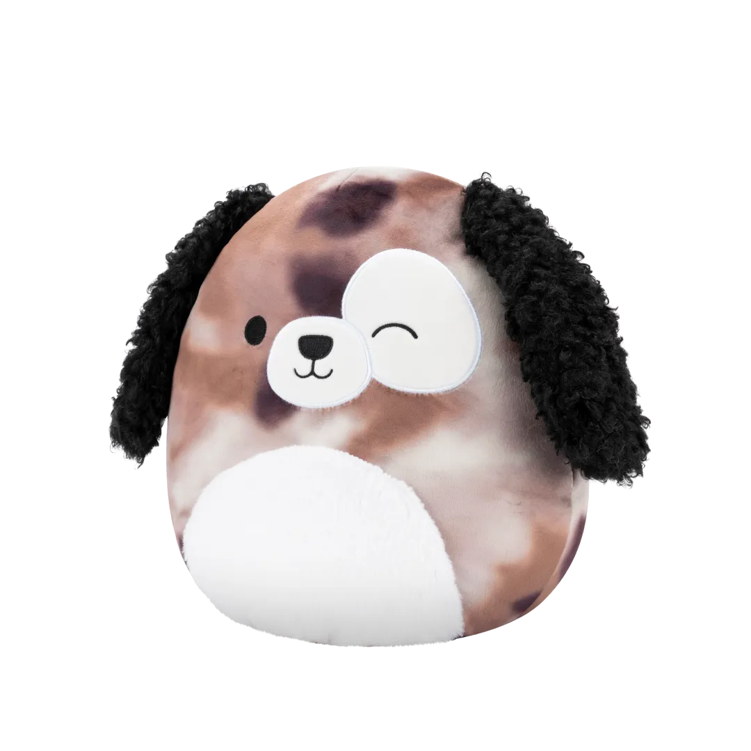 Squishmallows Zerdan de knipogende bruin gemarmerde hond, 30 cm - Image 2