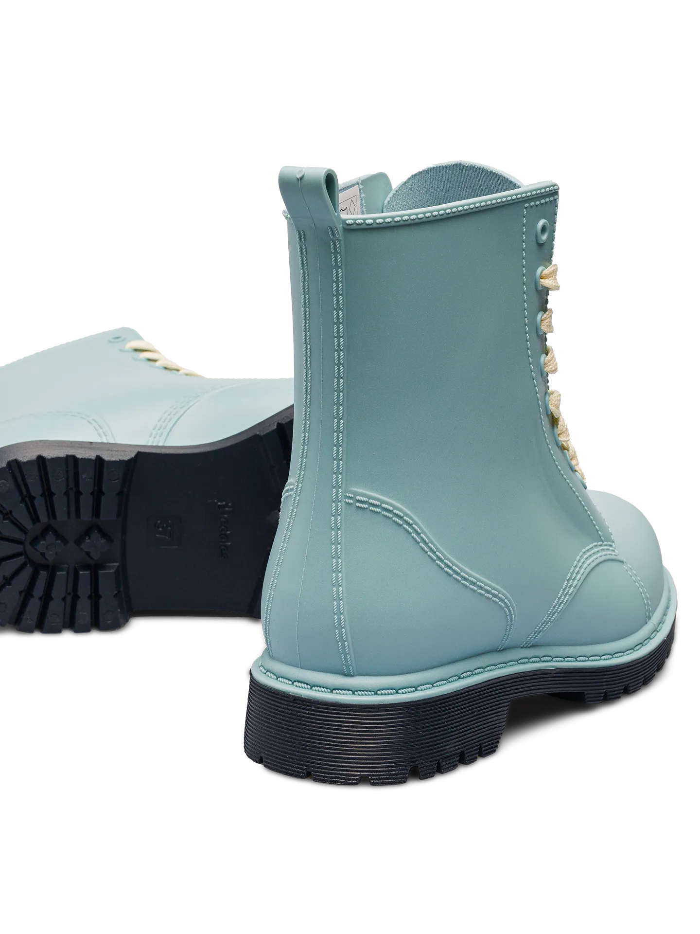 Regenlaarzen voor dames Staalblauw - Image 3
