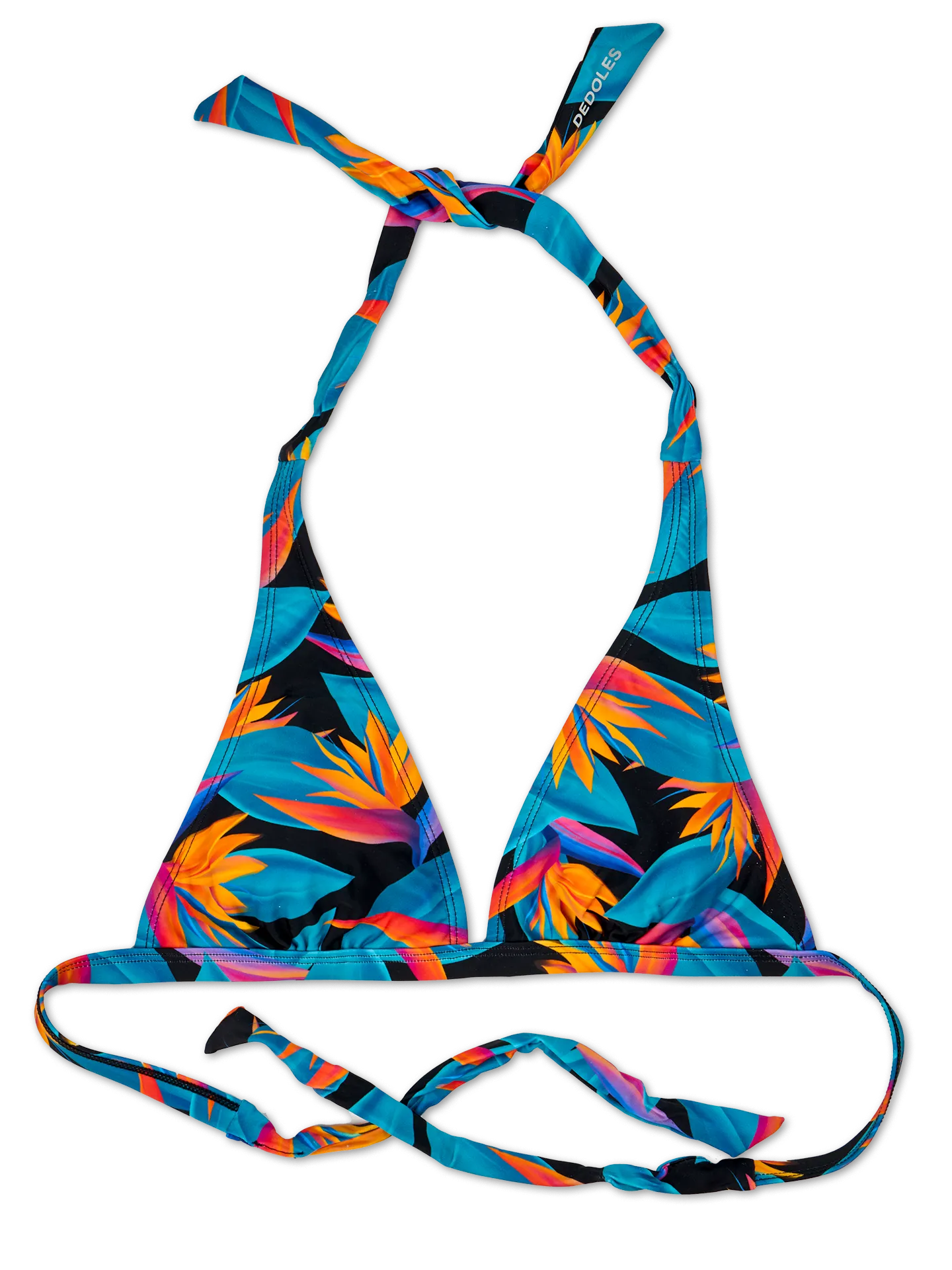 Vrolijke bikini-top Strelitzia