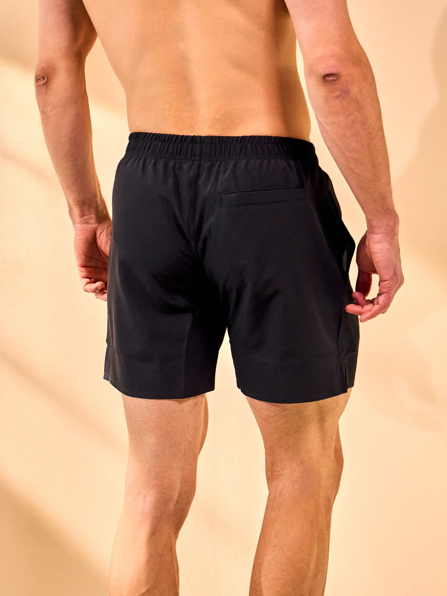 Echt zwart zwemshort voor heren - Image 3