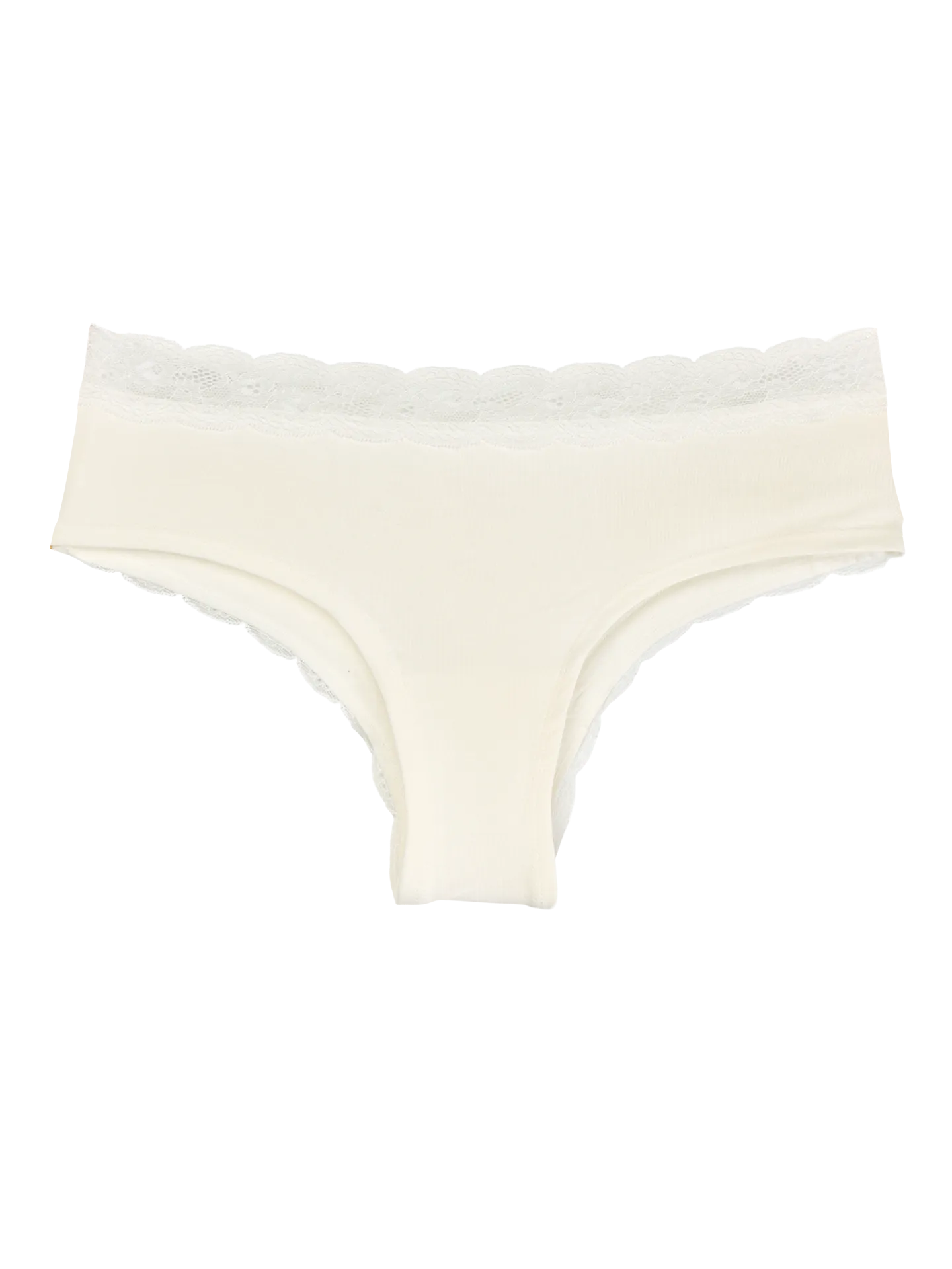 Witte kanten hipster-damesslip