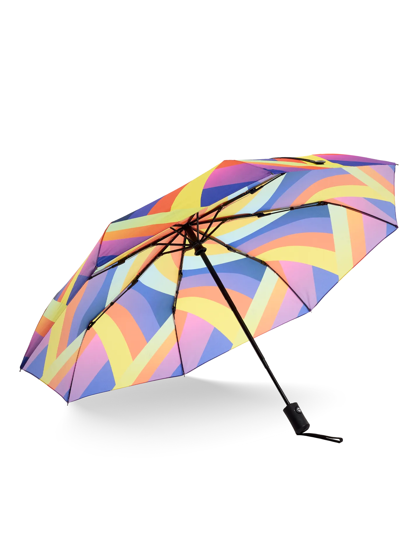 Vrolijke paraplu Regenboogkleuren - Image 3