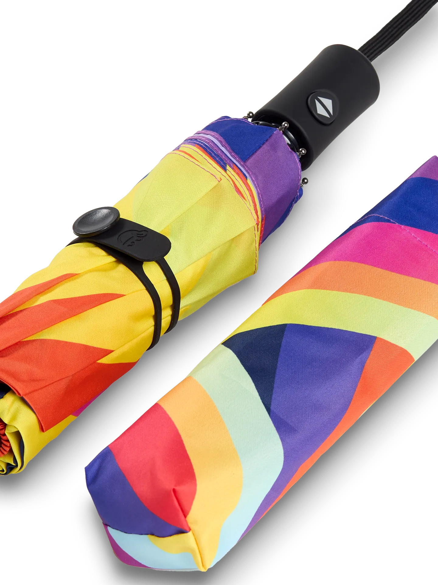 Vrolijke paraplu Regenboogkleuren - Image 4